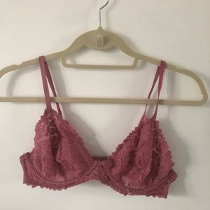 Pink Lace bra
